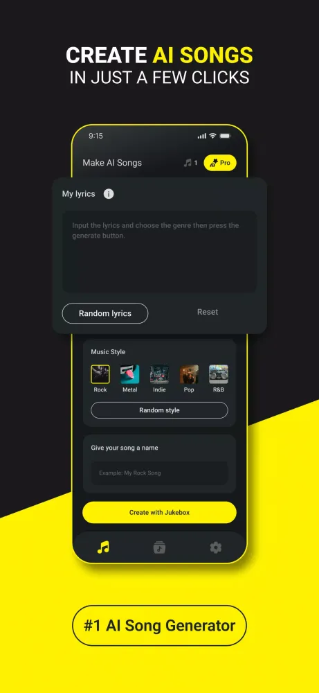 Скриншоты AI Song Generator - Jukebox