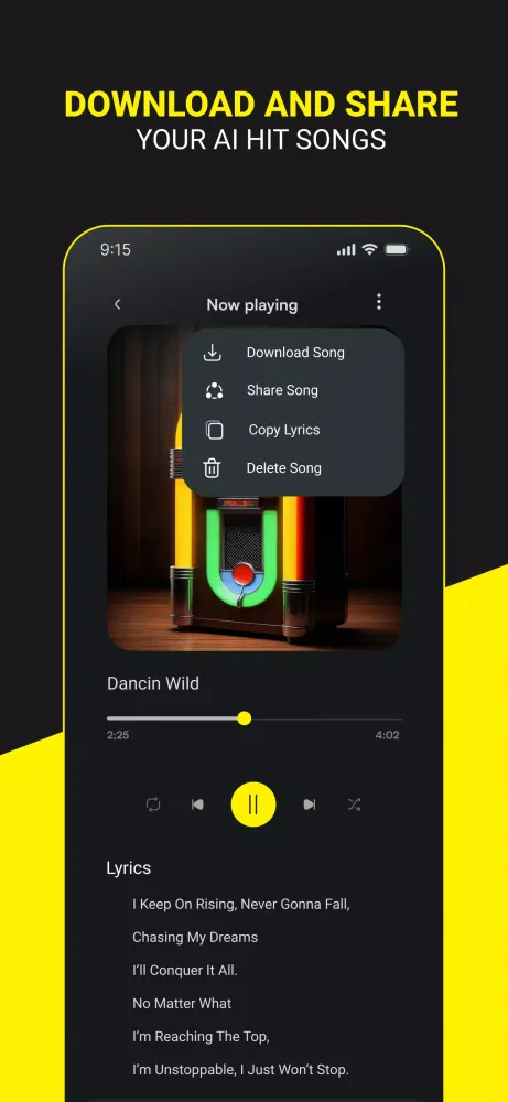 Скриншоты AI Song Generator - Jukebox
