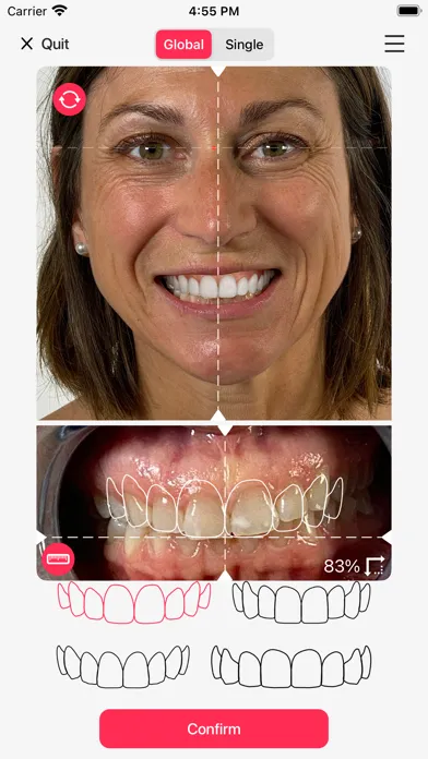 ภาพหน้าจอของ Hybridge Smile Design