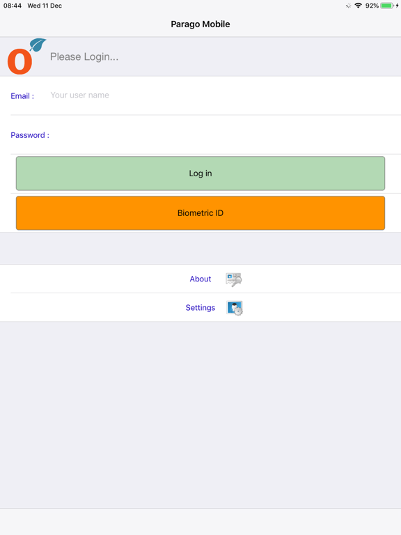 Parago Mobile 8 iPad 應用截圖