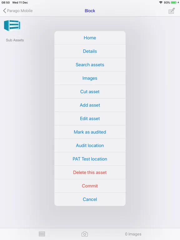 Parago Mobile 8 iPad  سکرین شاٹس