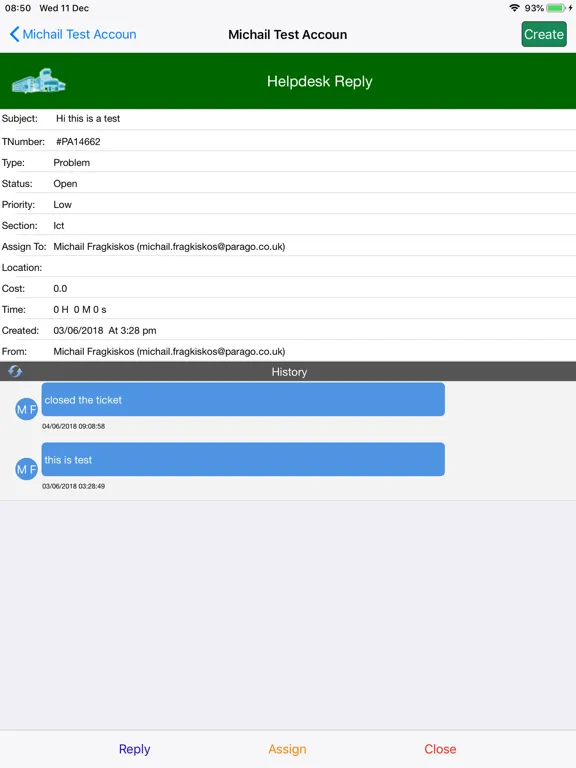 Parago Mobile 8 iPad  سکرین شاٹس
