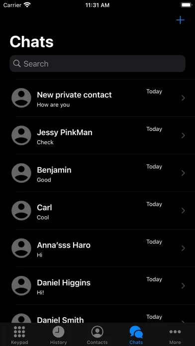 Скриншоты Acefone - Softphone