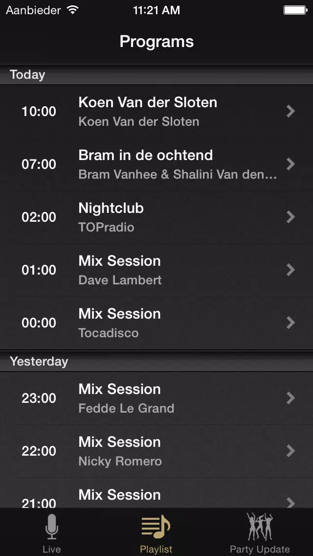 TOPradio Screenshots