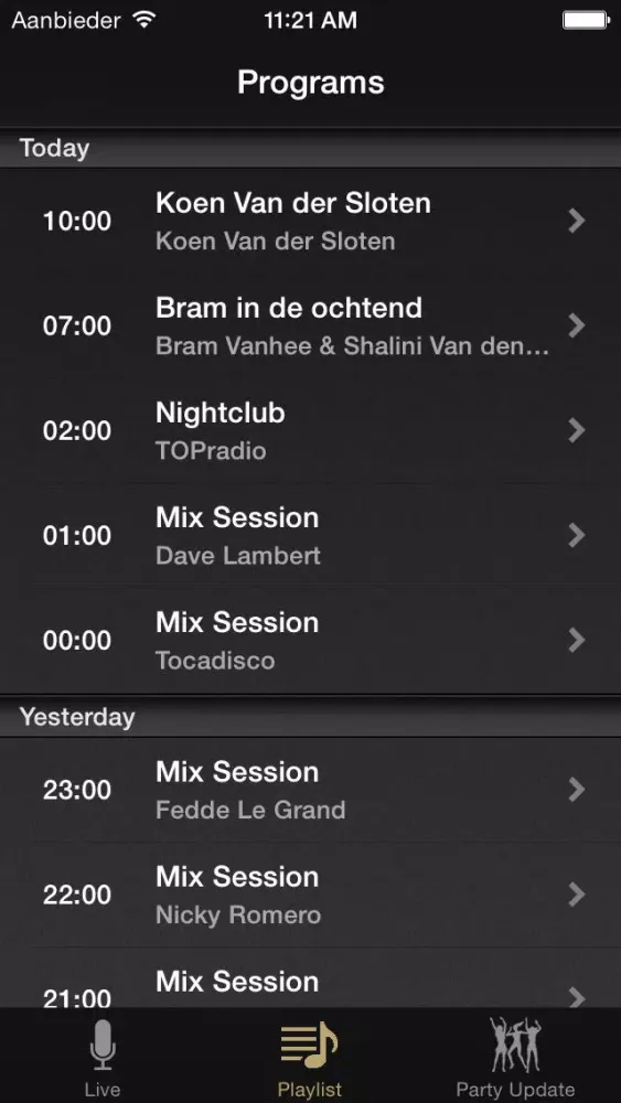 TOPradio 스크린샷