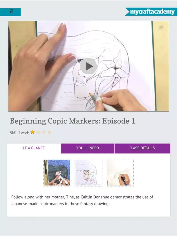 Learning to Draw with Copic Markers iPad 应用截图