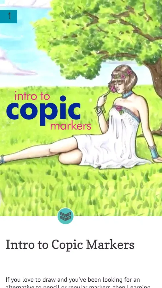 Learning to Draw with Copic Markers应用截图