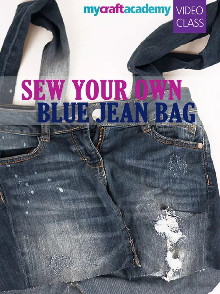 Sew Your Own Blue Jean Bag iPad  Ekran Görüntüleri