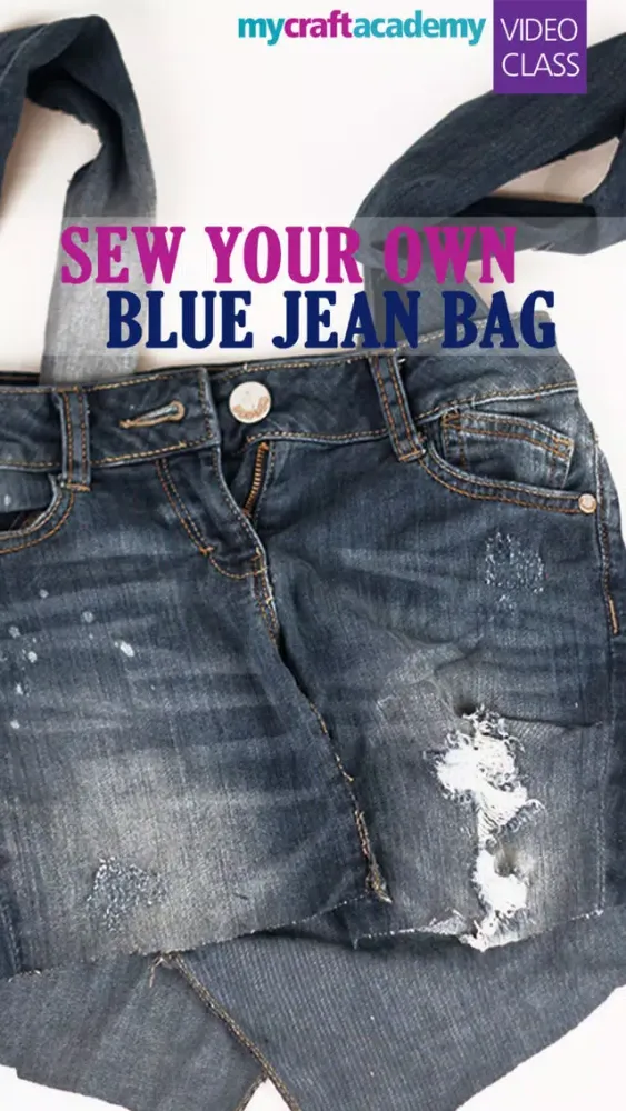 Sew Your Own Blue Jean Bag Ekran Görüntüleri