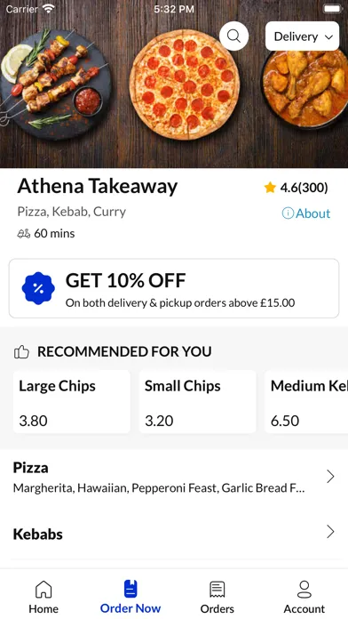 Скриншоты Athena Takeaway