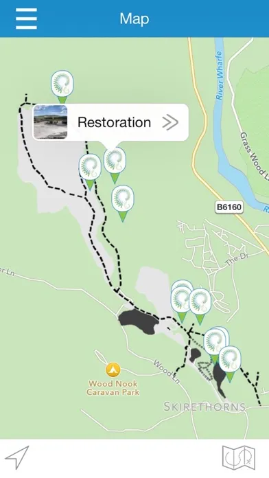 Capturas de tela do Threshfield Quarry Heritage