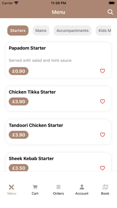 Aura Indian Cuisine应用截图