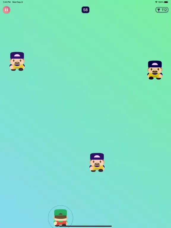 Stay Away Game: Avoid Things iPad 应用截图