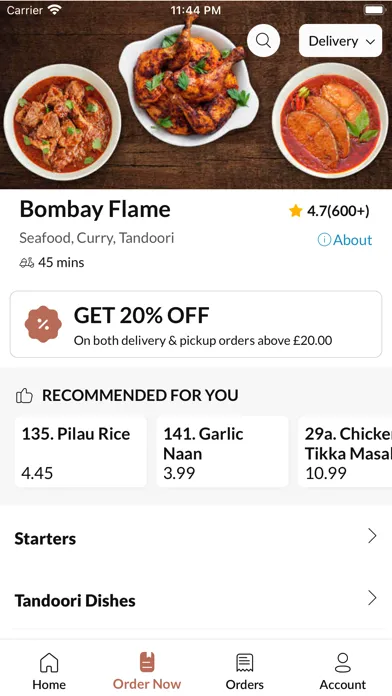 Zrzuty ekranu Bombay Flame West Hamstead