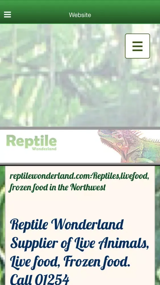 Reptile Wonderland スクリーンショット
