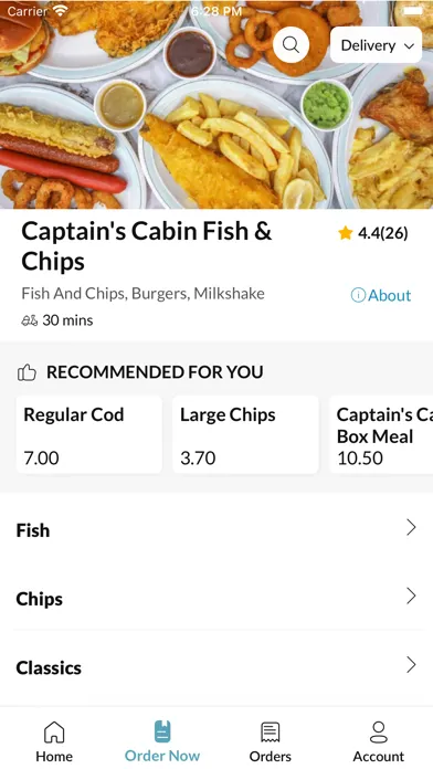 تصاویر Captains Cabin Fish And Chips