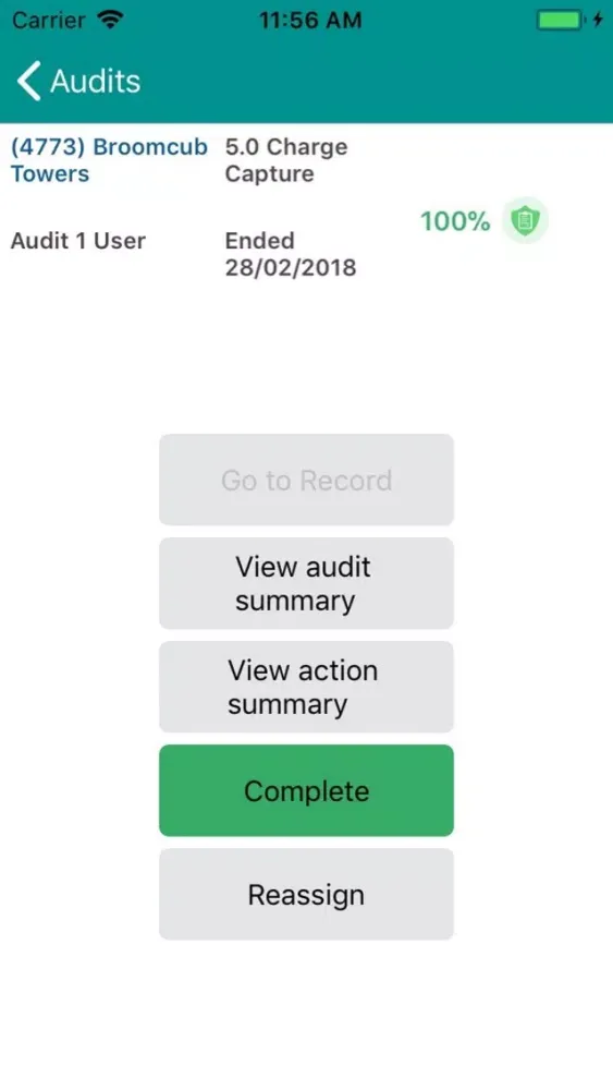 MyAudit স্ক্রিনশট