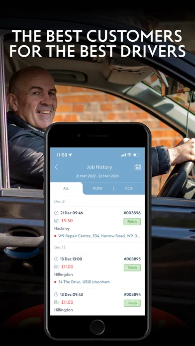 ComCab London Driver 스크린샷