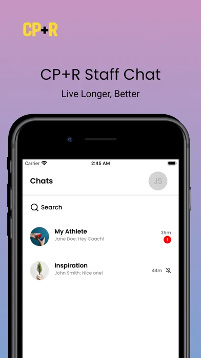 CP+R Staff Portal应用截图