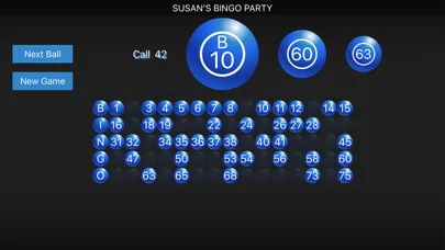 Tangkapan layar Bingo Caller Machine