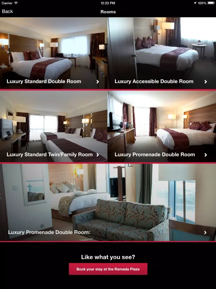 Ramada Plaza Southport iPad 应用截图