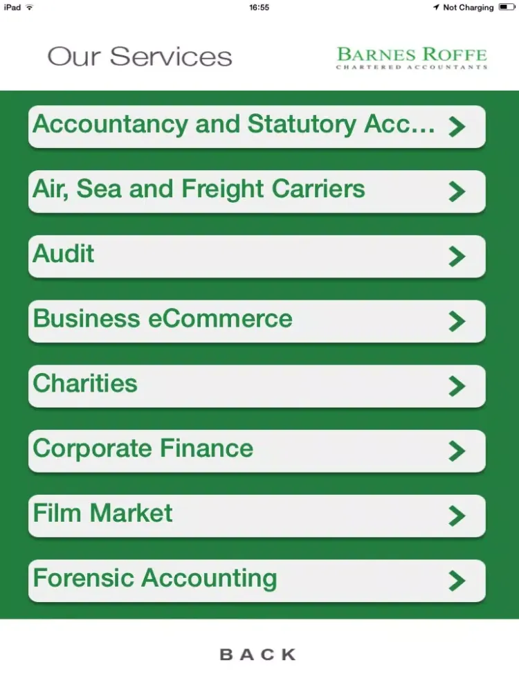 Barnes Roffe LLP iPad  স্ক্রিনশট