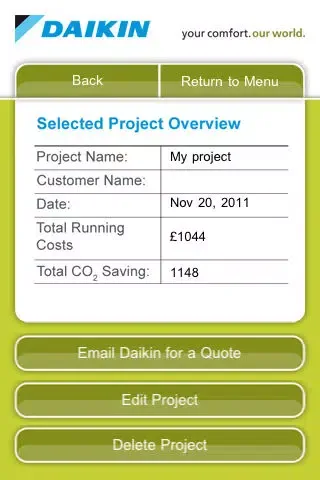 صور Daikin UK R22 Replacement Savings Calculator