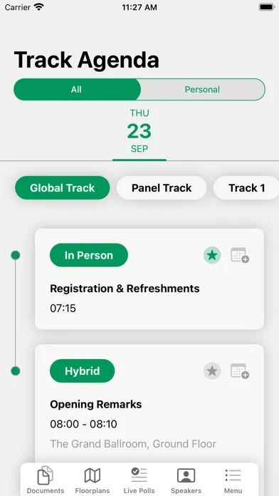 Tangkapan layar BNP Paribas CIB Events