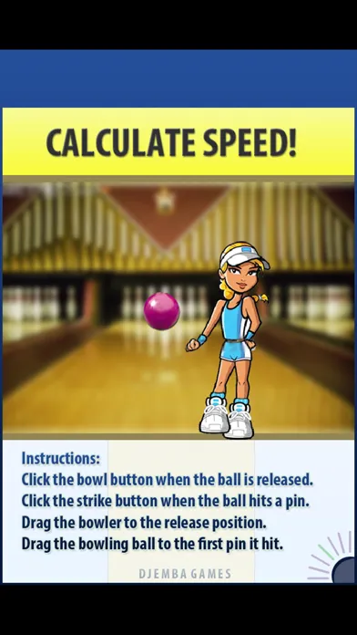 Captures d'écran de Bowling Speed