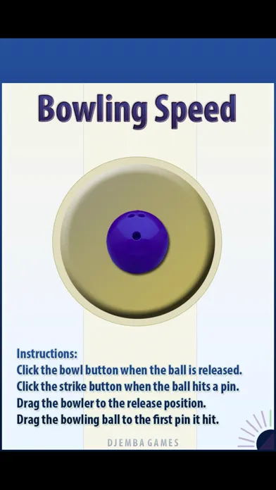 Captures d'écran de Bowling Speed