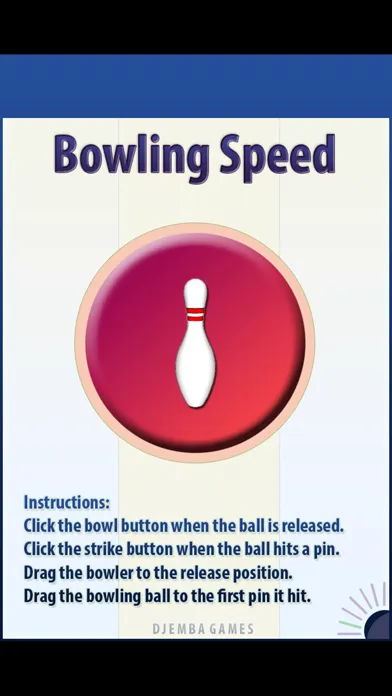 Captures d'écran de Bowling Speed
