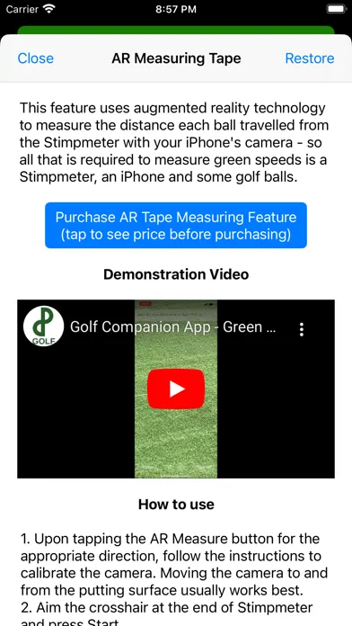 Golf Companion應用截圖