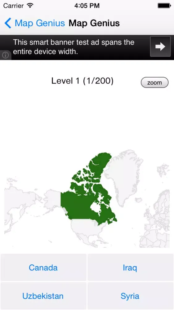 Tangkapan layar Name The Country