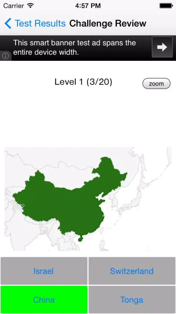 Tangkapan layar Name The Country