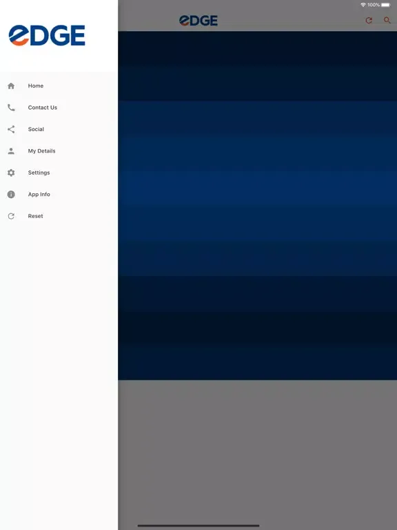 Edge Chartered Accountants iPad  스크린샷