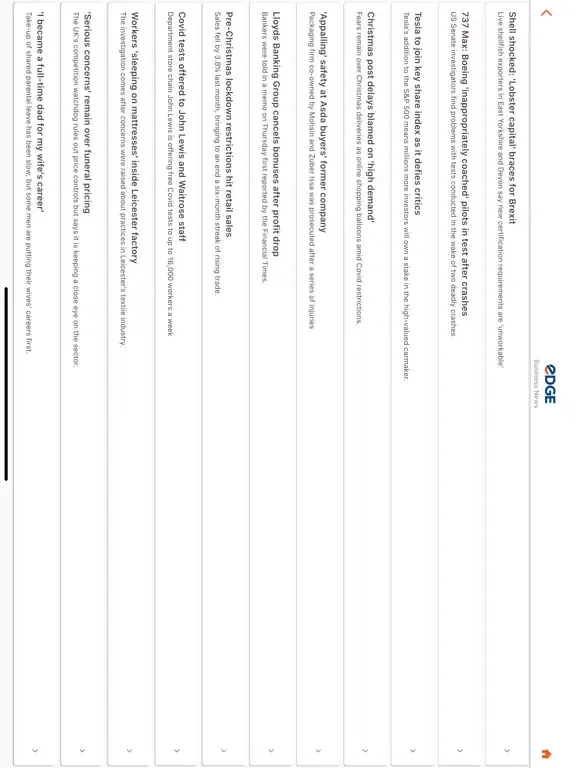 Edge Chartered Accountants iPad  스크린샷