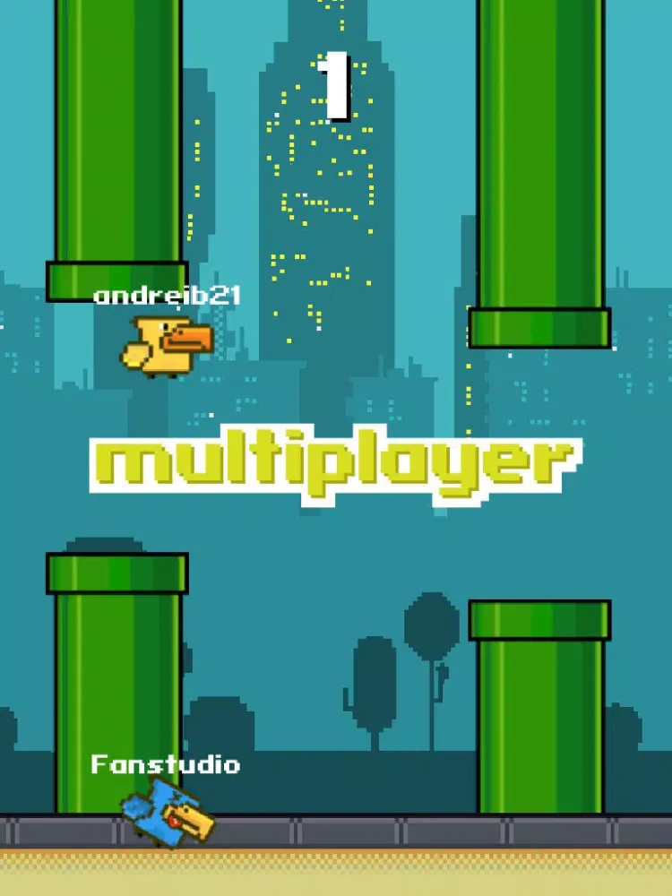 Скриншоты Flappy Wings Multiplayer iPad 