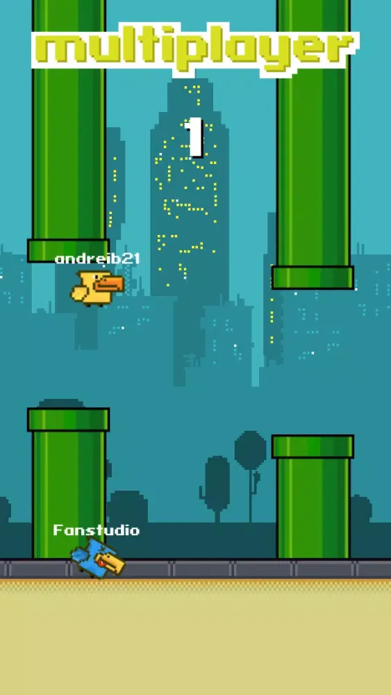 Скриншоты Flappy Wings Multiplayer