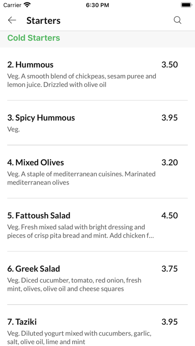 Fattoush Cardiff Screenshots