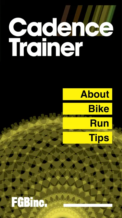 Cadence Trainer Ekran Görüntüleri
