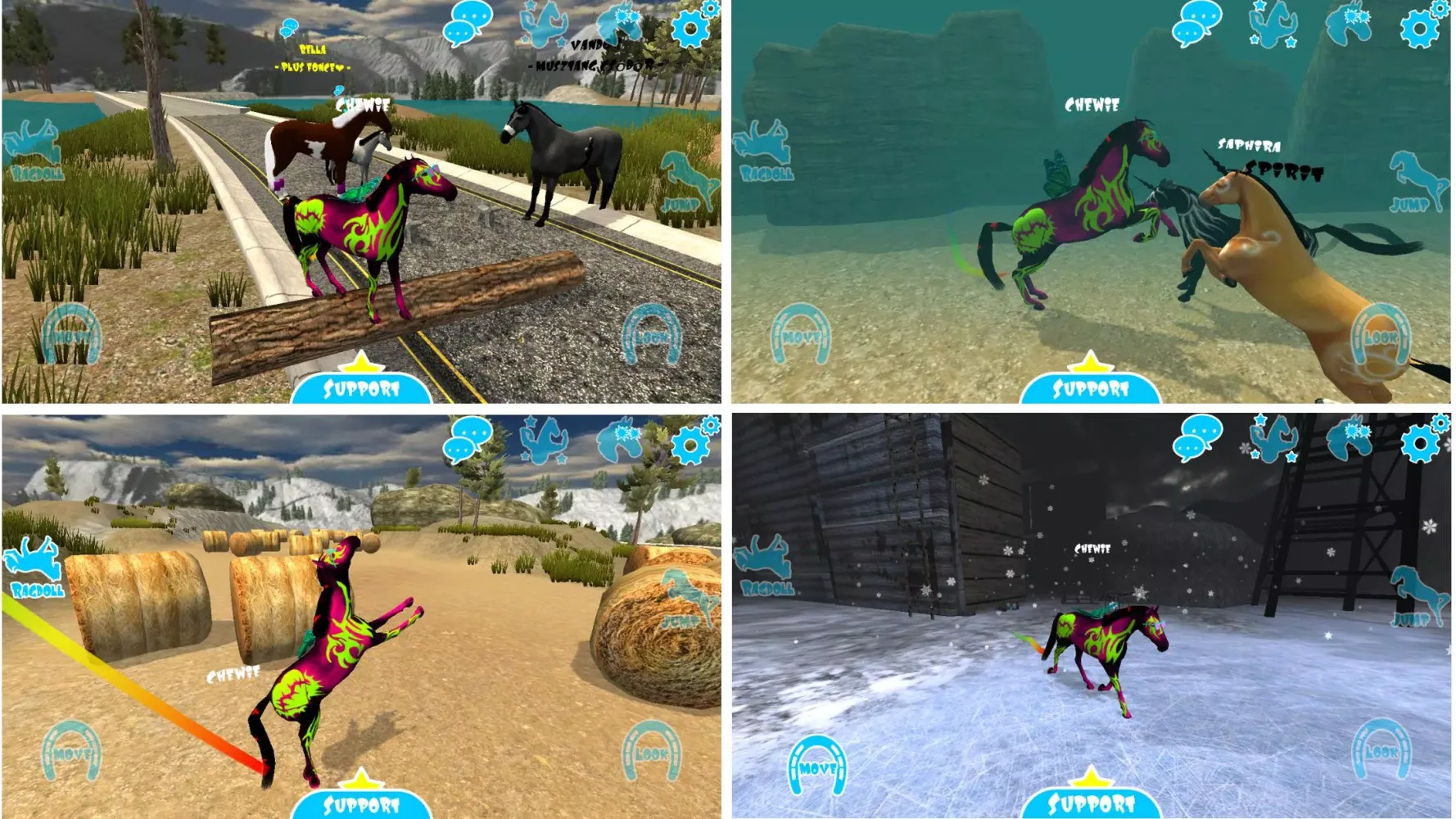 Capturas de pantalla de Hill Cliff Horse