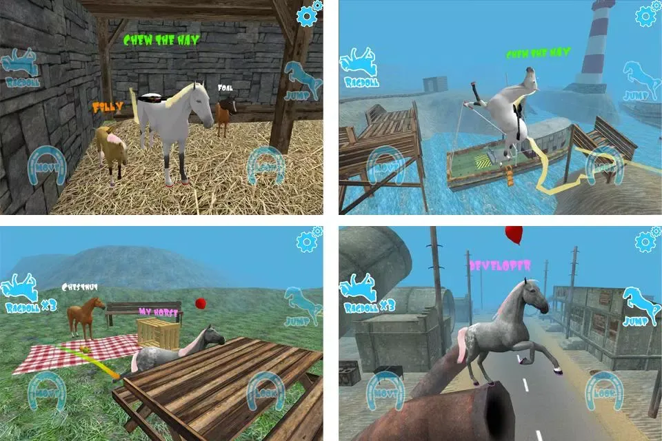 Capturas de pantalla de Hill Cliff Horse