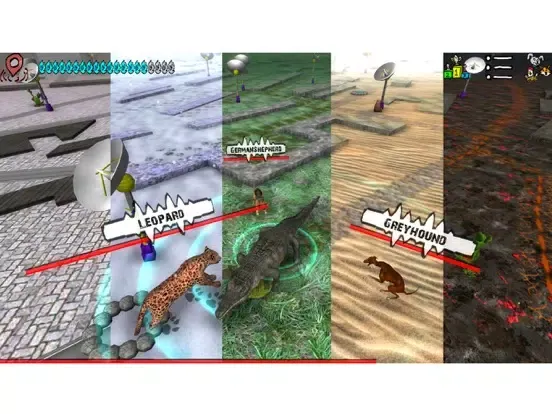 ภาพหน้าจอของ Spirit Animals Go! iPad 