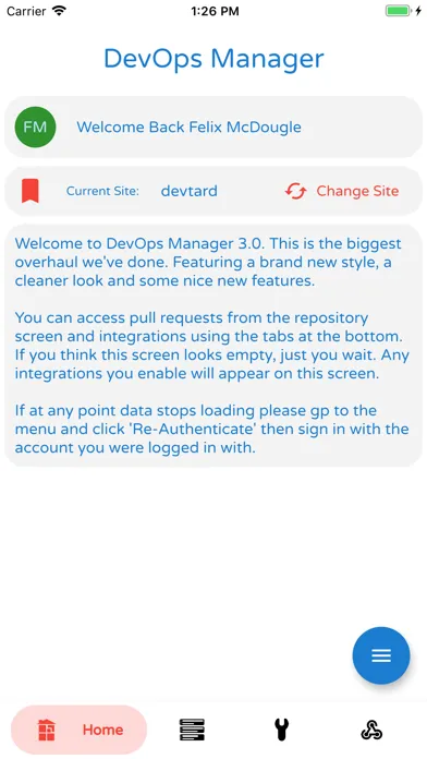 DevOps Manager سکرین شاٹس
