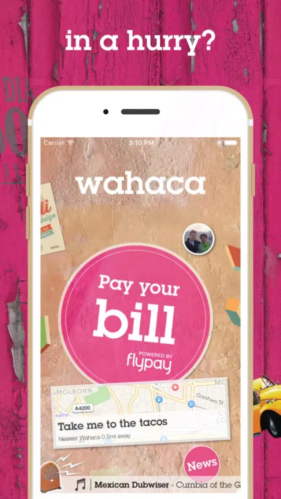Скриншоты Wahaca QuickPay