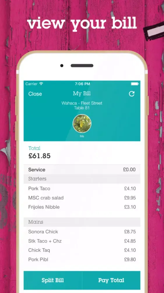 Скриншоты Wahaca QuickPay