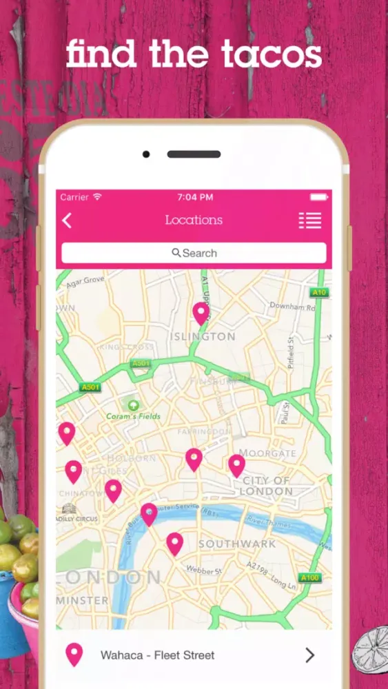 Скриншоты Wahaca QuickPay