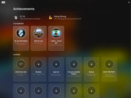 Martian Panic iPad  Screenshots