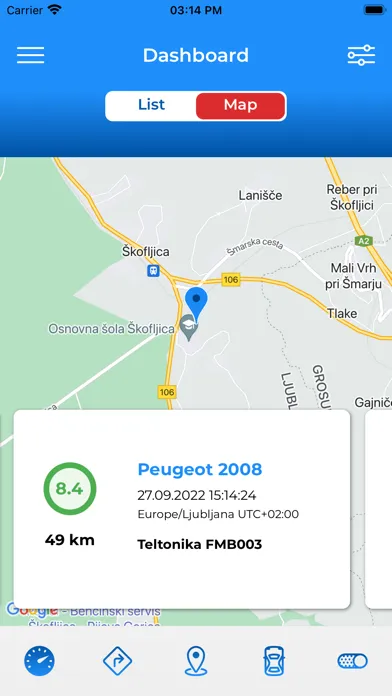 GPSy - advanced tracking স্ক্রিনশট