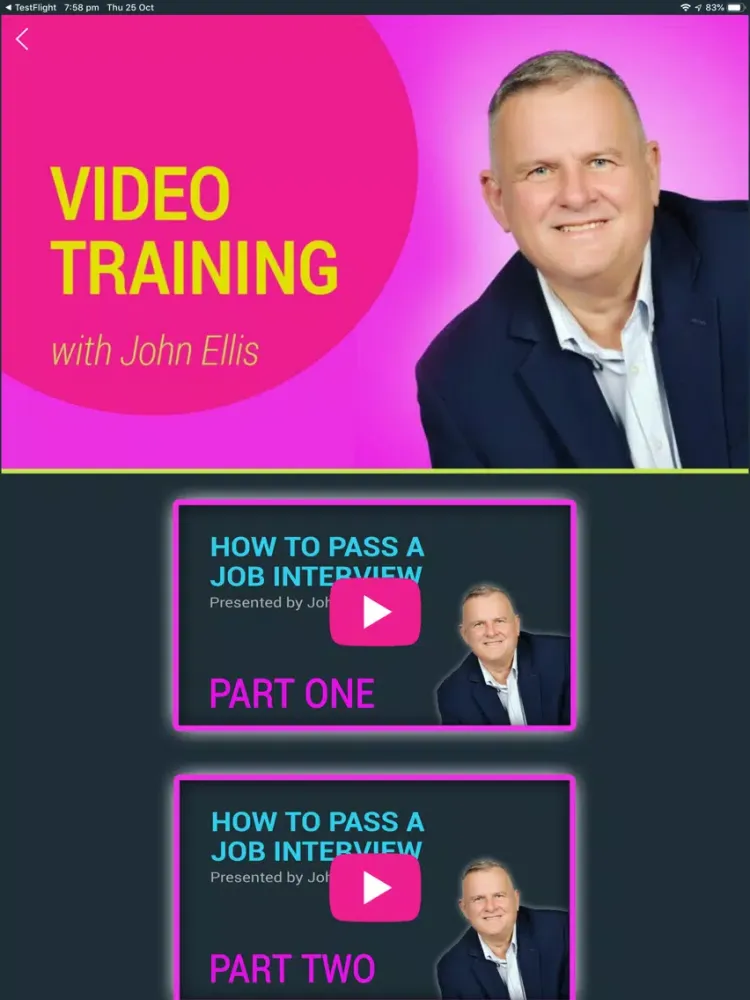 صور Job Interview Success iPad 